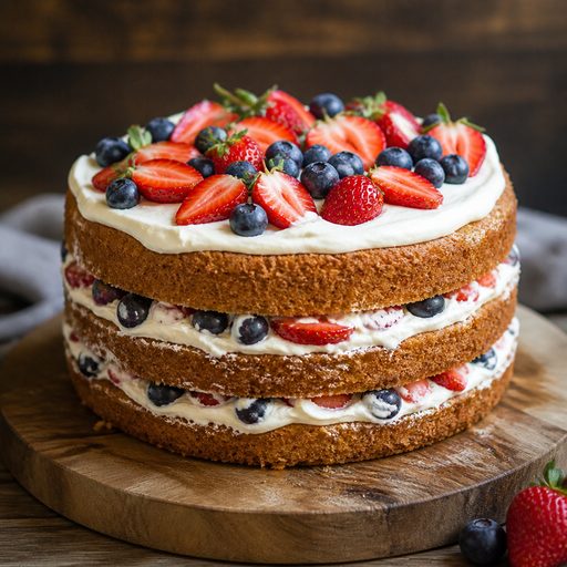 Naked cake